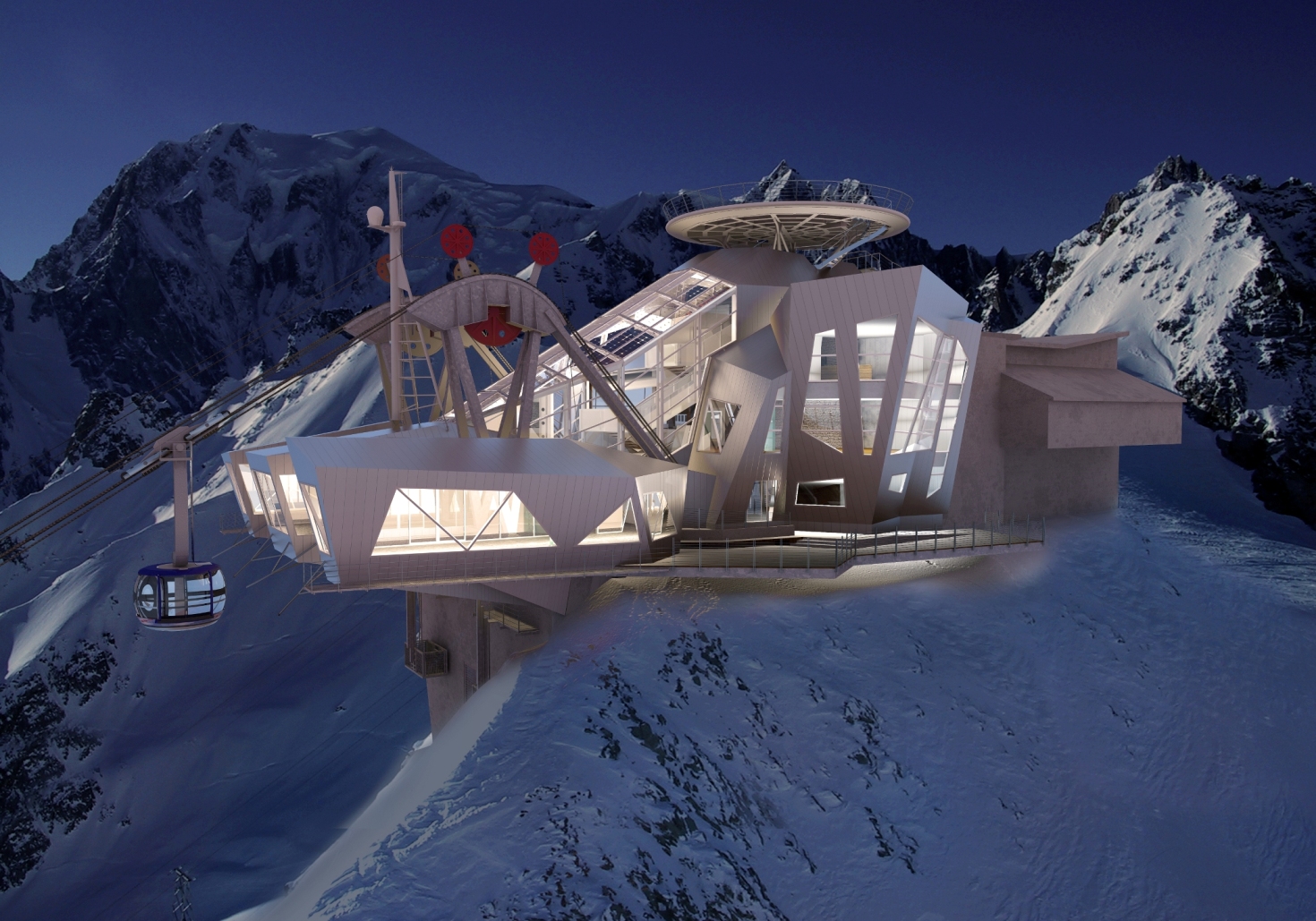 Stazione arrivo Skyway