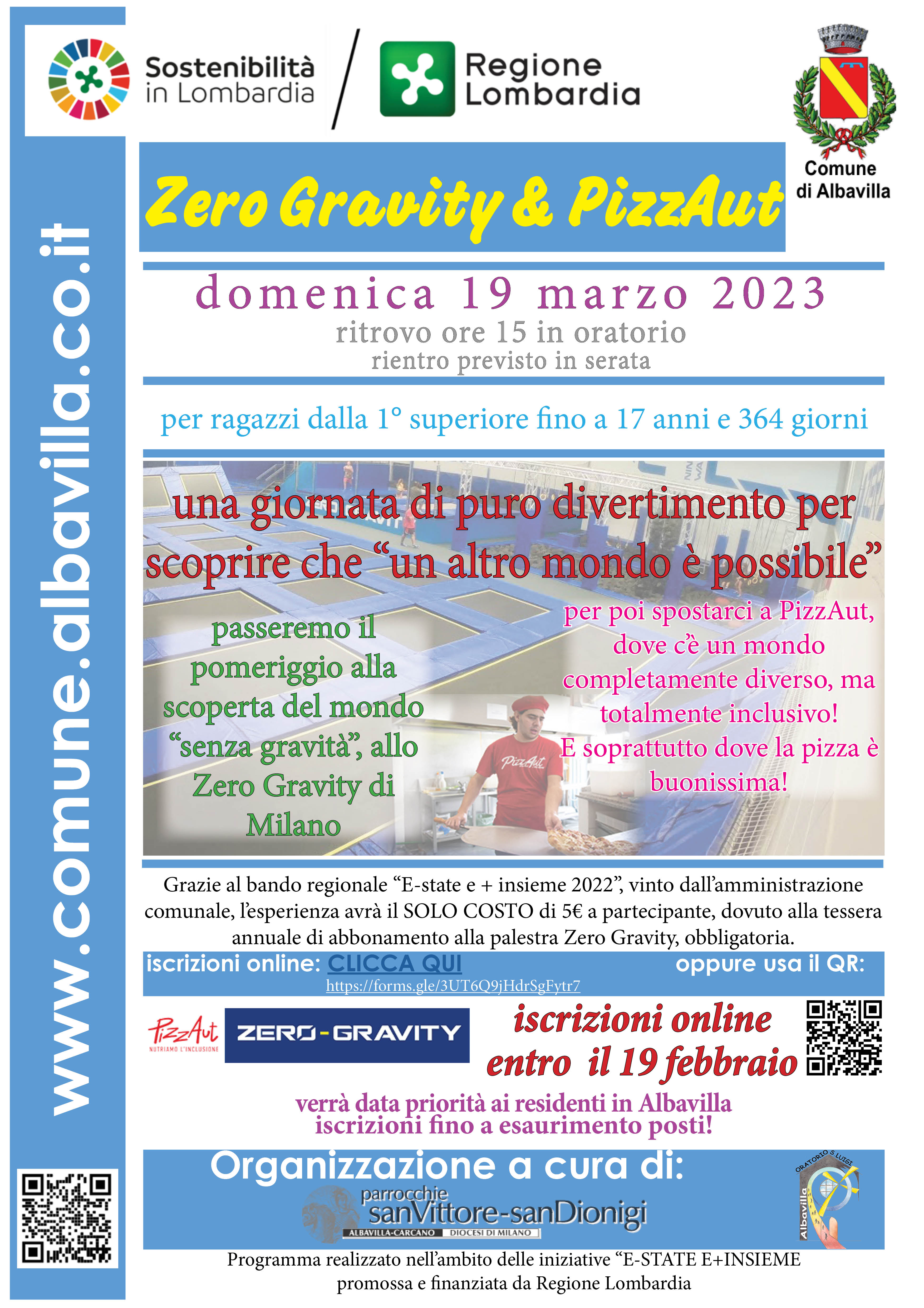 locandina Zero Gravity PizzAut