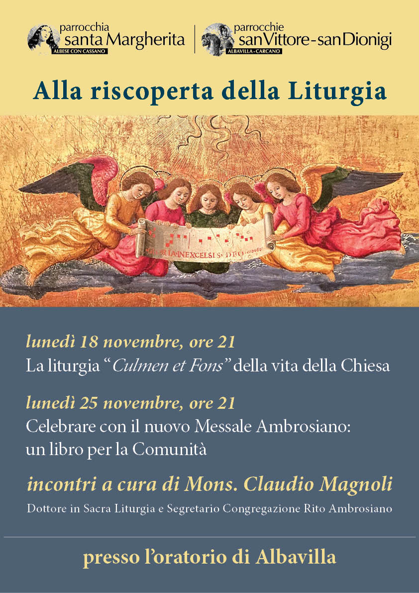 alla riscoperta della liturgia