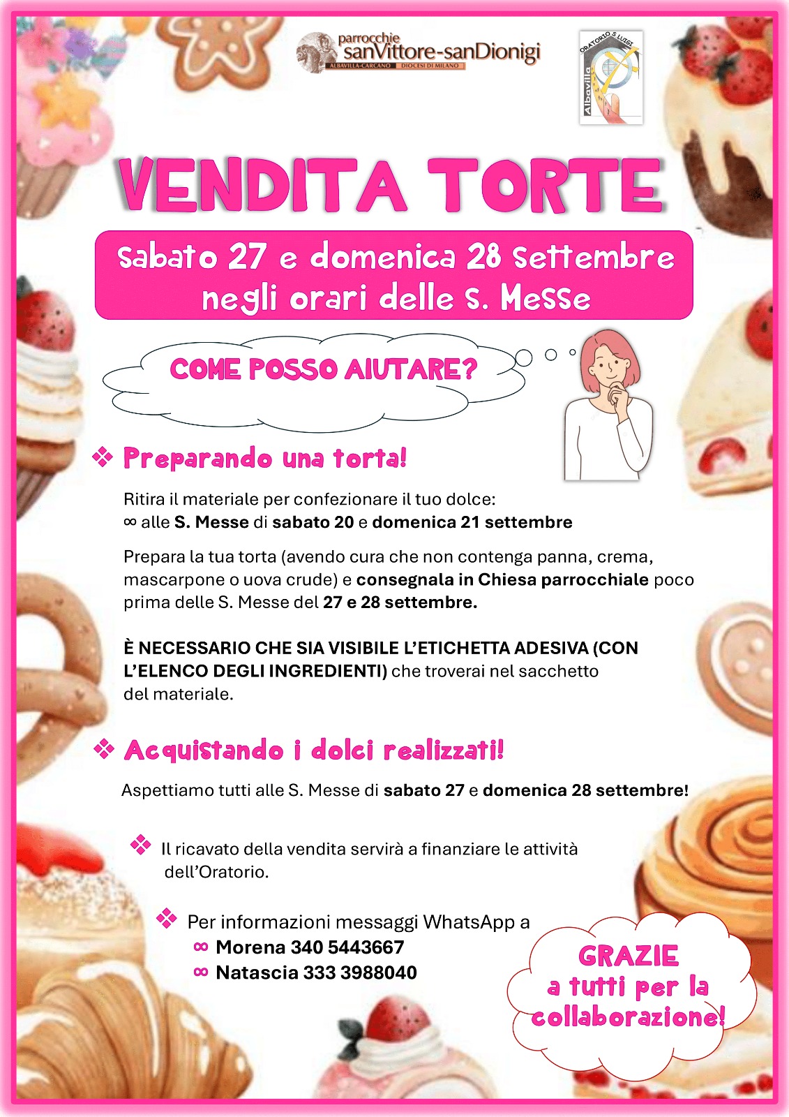 torte 28 settembre 2025