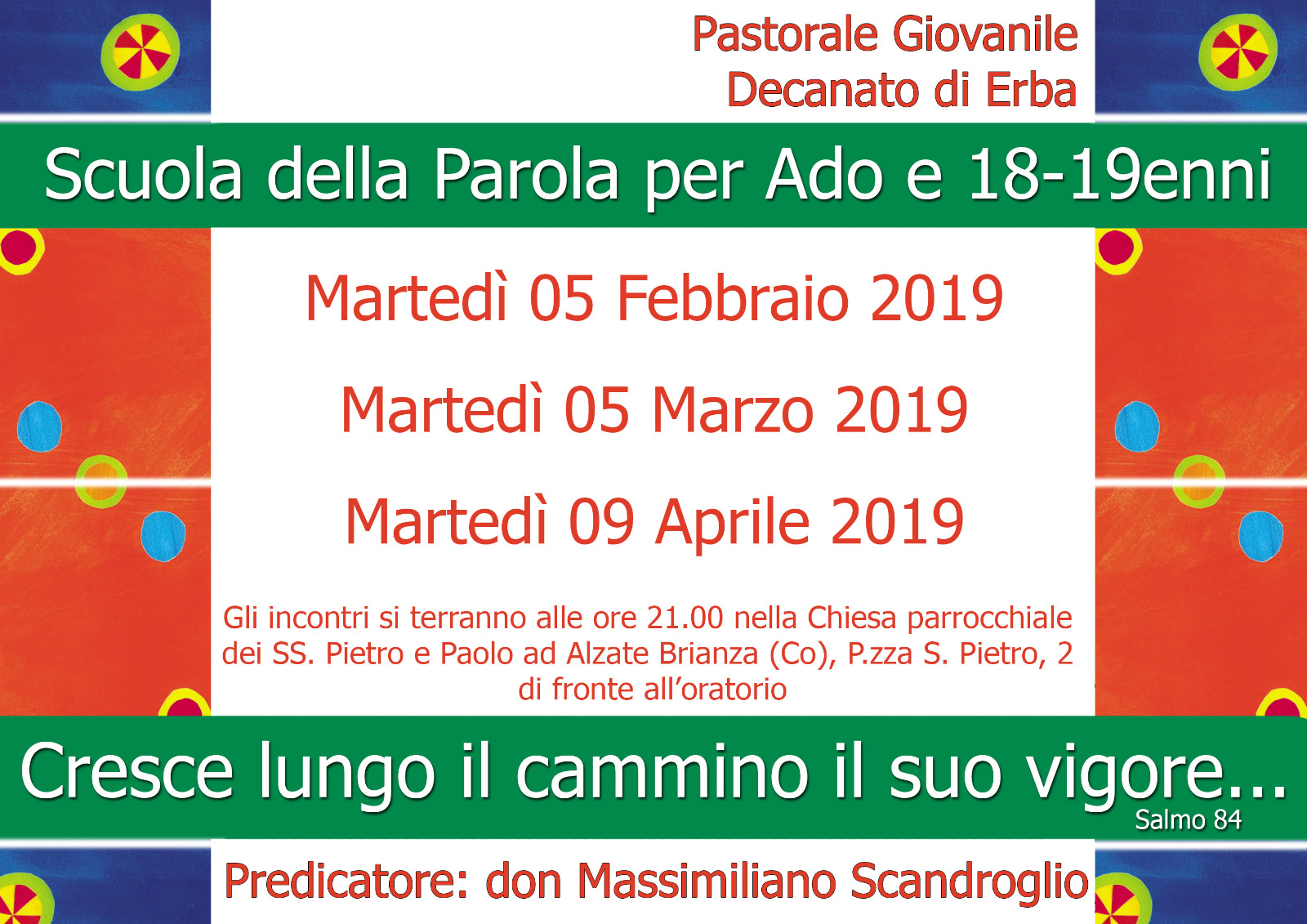scuola parola 2019
